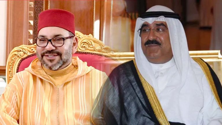 أمير دولة الكويت يهنئ الملك و المغاربة بالتتويج العربي