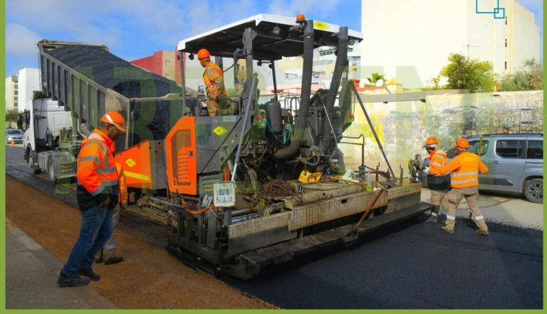 شركة GTR تواصل تنفيذ أشغال تطوير البنية الطرقية بمكناس بمعايير احترافية