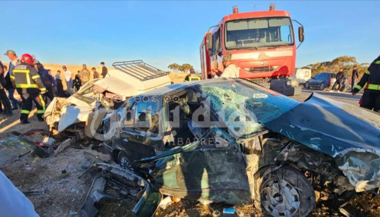 إقليم جرسيف.. خمسة مصابين في حادث اصطدام سيارتين