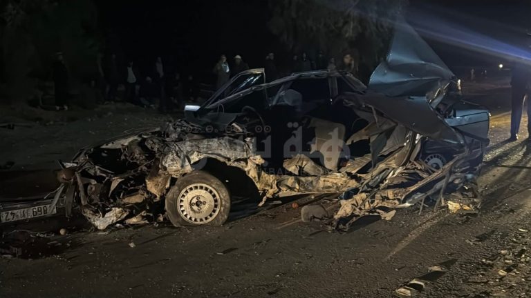3 وفيات و5 جرحى في حادثة سير خطير بين جرسيف وصاكة