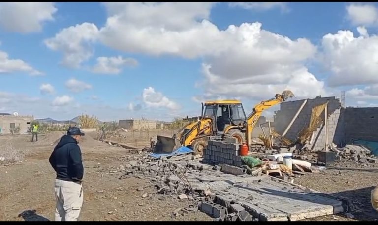 مراكش.. السلطات تهدم بنايات عشوائية بسيدي مبارك