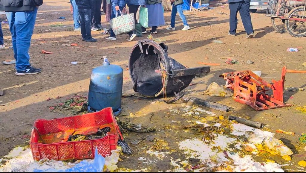 سيدي علال البحراوي.. إصابة 3 أشخاص في انفجار قنينة غاز كبيرة بسوق الكاموني