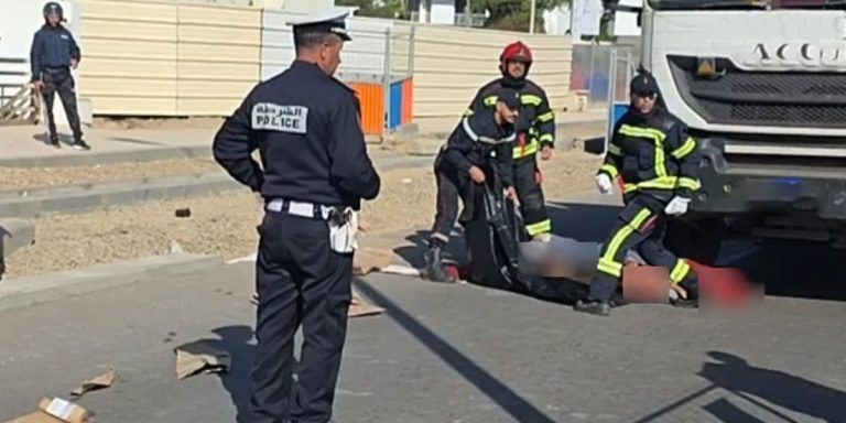 حادث سير مروع في الجديدة.. شاحنة تودي بحياة خمسيني