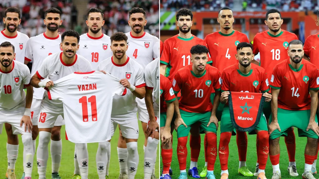 نهائي كأس العرب.. موعد مباراة المغرب والأردن والقنوات الناقلة