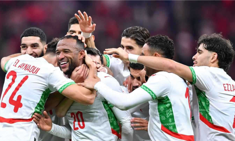 أسود الأطلس يخوضون نهائي الكان بالقميص الأبيض