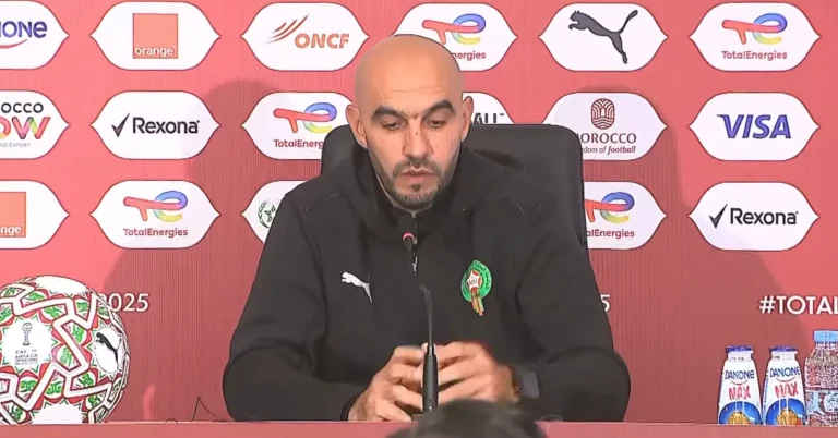 الركراكي: مباراة نيجيريا نهائي قبل الأوان.. ونأمل تحقيق الفوز