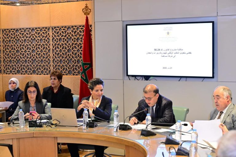 بنعلي: تحويل ONHYM إلى شركة مساهمة يكرّس السيادة الطاقية ويقطع مع التبعية