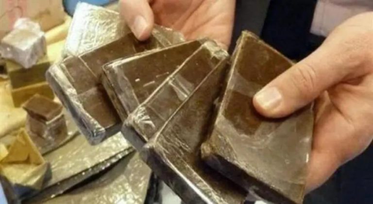 توقيف مهرب مخدرات حاول دخول مليلية بشحنة ضخمة من الحشيش