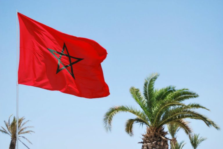 العلم المغربي