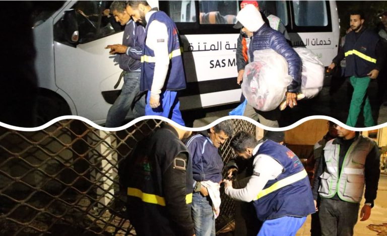مكناس تعبّئ مؤسساتها لحماية المشردين والمسنين من موجة البرد القارس