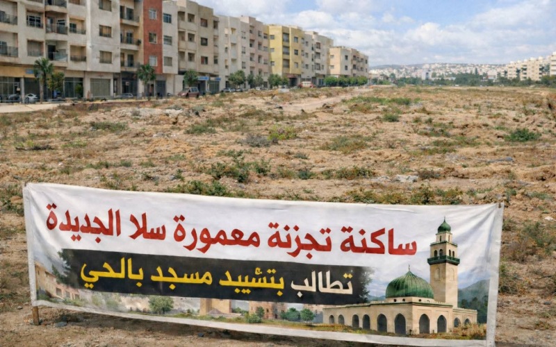 سلا الجديدة.. ساكنة حي المعمورة يناشدون وزارة الأوقاف لإنشاء مسجد