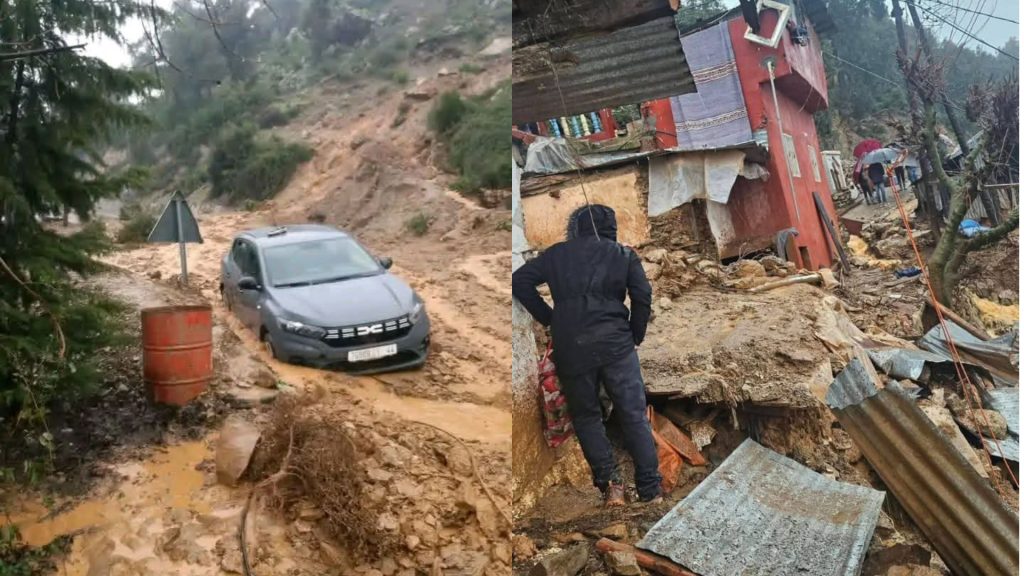 نداء استعجالي لإنقاذ دواوير جماعة تاغزوت بإقليم الحسيمة بعد أمطار طوفانية