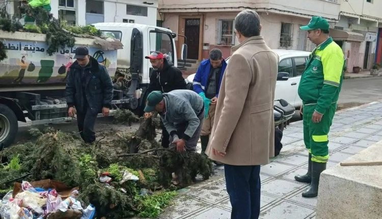 تمهيدا لعودة الساكنة.. حملات تنظيف وصيانة تطال شوارع وأحياء القصر الكبير