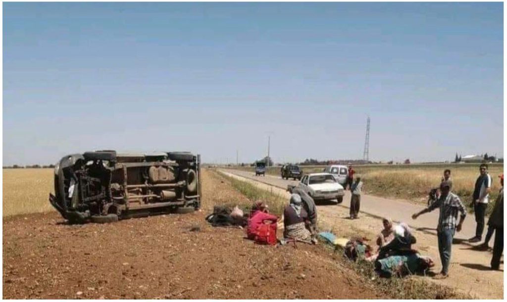 مراكش.. مصرع سيدة وإصابة آخرين بجروح بليغة إثر انقلاب سيارة بجماعة مجاط