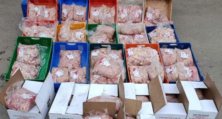 درك مولاي يعقوب يحجز لحوماً غير صالحة للاستهلاك