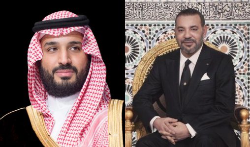 الملك يجري اتصالا هاتفيا مع ولي العهد السعودي إثر الاعتداءات الإيرانية