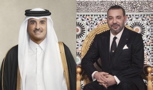 الملك يجري اتصالا هاتفيا مع أمير قطر على إثر الاعتداءات الإيرانية
