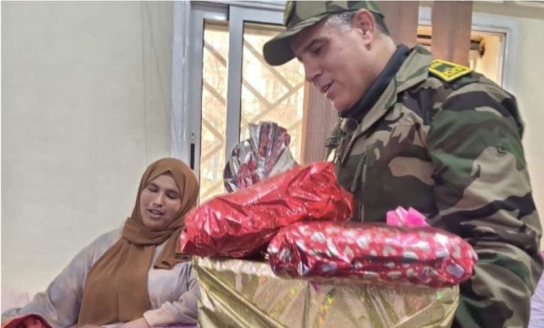 عامل إقليم سيدي سليمان يشرف على حفل عقيقة أمهات متضررات من الفيضانات