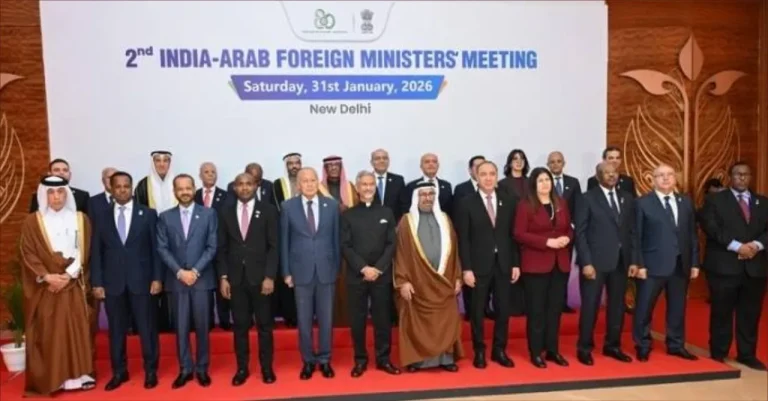 منتدى الهند والدول العربية يجدد التمسك بالسيادة ووحدة الدول