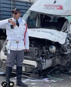 سطات.. اصطدام بين سيارتين لنقل العمال يُخلف 23 جريحا(صورة)