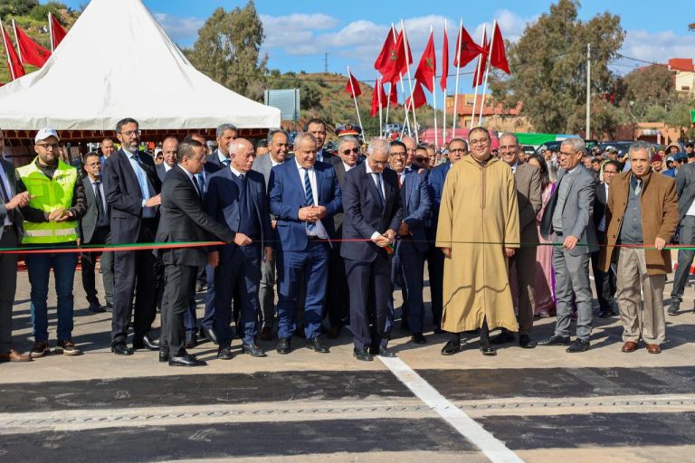 بركة يدشن قنطرة جديدة على وادي واومانة بإقليم خنيفرة