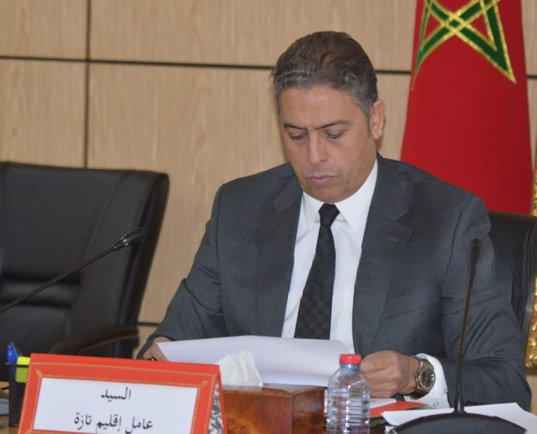 عامل إقليم تازة يشرف على تعيينات هيكلية داخل مصالح العمالة