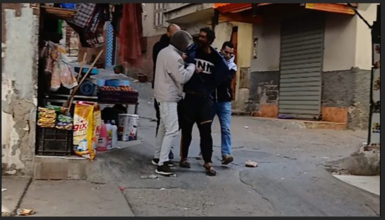 بعد فيديو هبة بريس.. أمن طنجة يتدخل بسرعة لتوقيف مختل عقلي أرعب ساكنة حومة الشوك