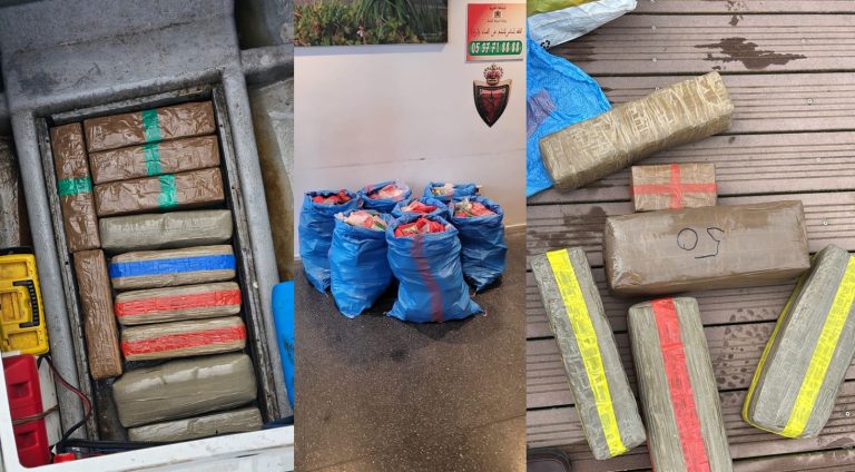 أمن مارينا طنجة يجهض عمليتين لتهريب المخدرات ويوقف 6 أشخاص