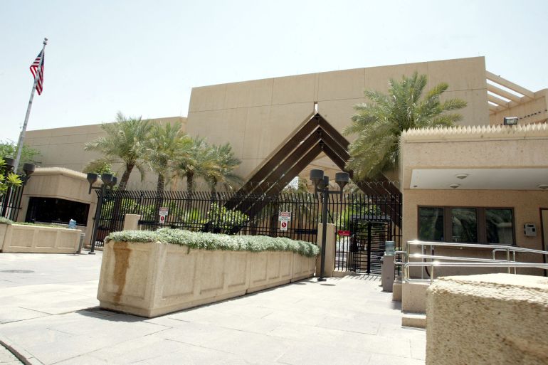 السفارة الأمريكية في الرياض تتعرض لهجوم بمسيرتين