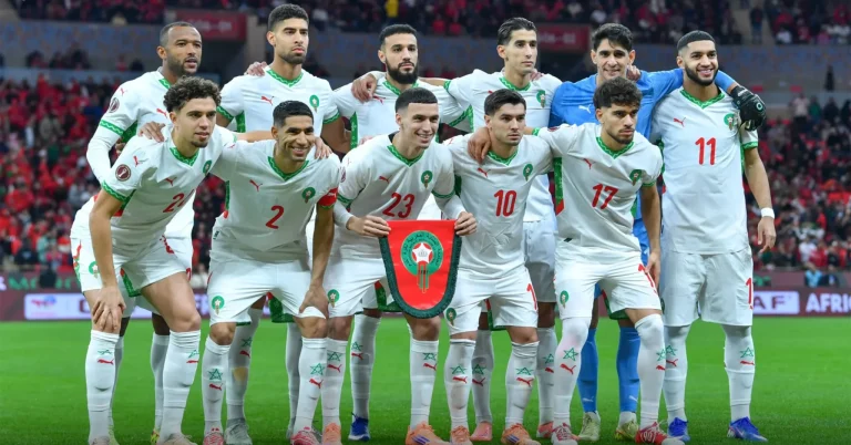 التشكيلة الرسمية للمنتخب المغربي أمام النرويج