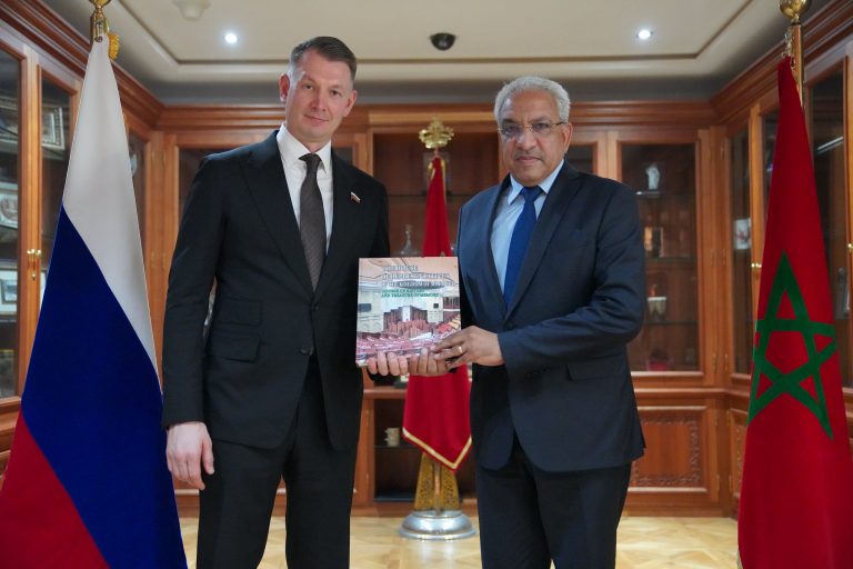 نائب رئيس مجلس النواب يستقبل وفدا عن مجموعة الصداقة البرلمانية روسيا-المغرب