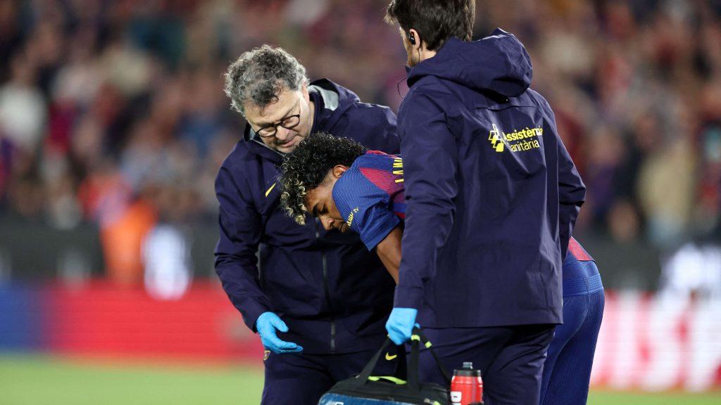 برشلونة يكشف تفاصيل إصابة يامال وإمكانية مشاركته في كأس العالم