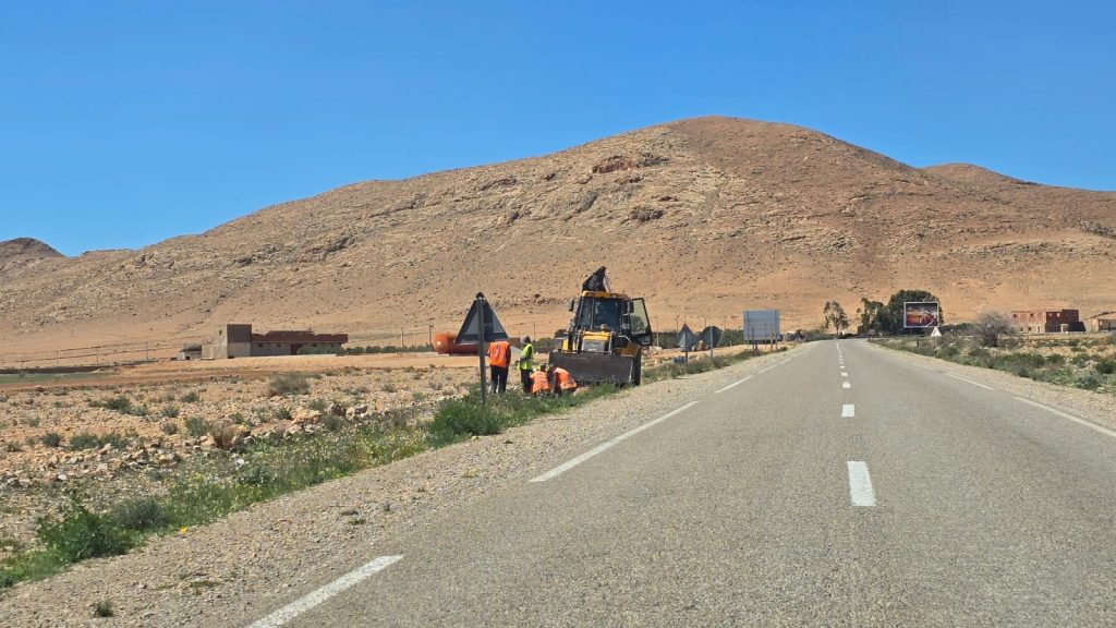 انطلاق أشغال مقطع صاكة–الدريوش ضمن مشروع الطريق السيار جرسيف–الناظور - صور