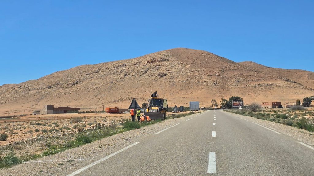 انطلاق أشغال مقطع صاكة–الدريوش ضمن مشروع الطريق السيار جرسيف–الناظور - صور