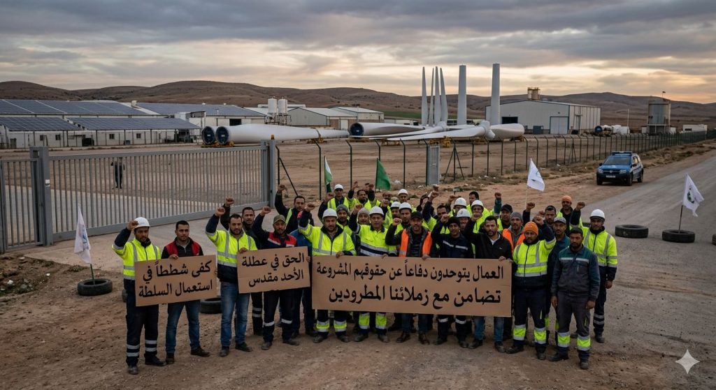 أزمة "Aeolon" بالدريوش.. طرد عمال يشعل احتجاجات واسعة