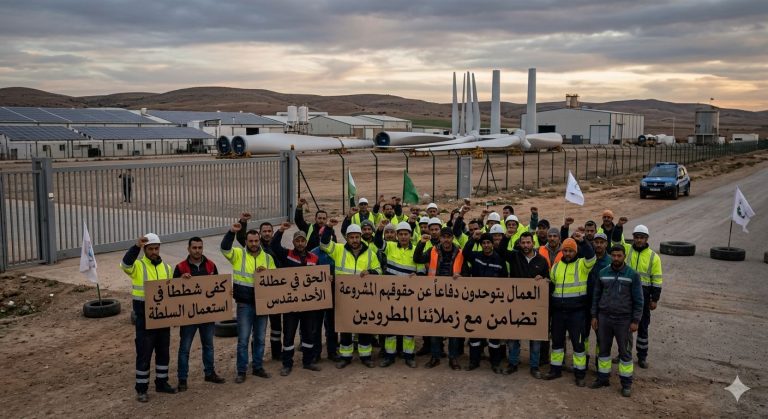 أزمة "Aeolon" بالدريوش.. طرد عمال يشعل احتجاجات واسعة