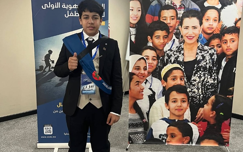 رضا اشتيا داخل برلمان الطفل: من التحدي إلى التألق… صوت جديد من المدينة العتيقة لمراكش