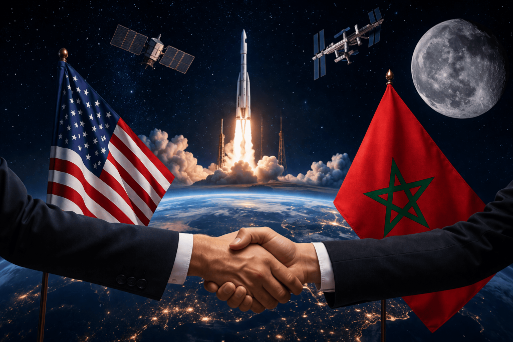 الولايات المتحدة تعرب عن سعادتها بامتداد تحالفها مع المغرب إلى الفضاء