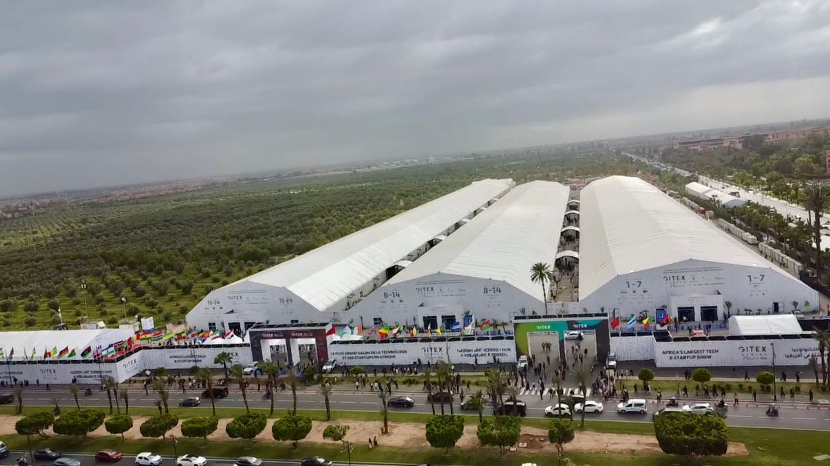 فضاءات ضخمة ومشاركة قياسية بمعرض “جيتكس إفريقيا المغرب 2026” (صور)