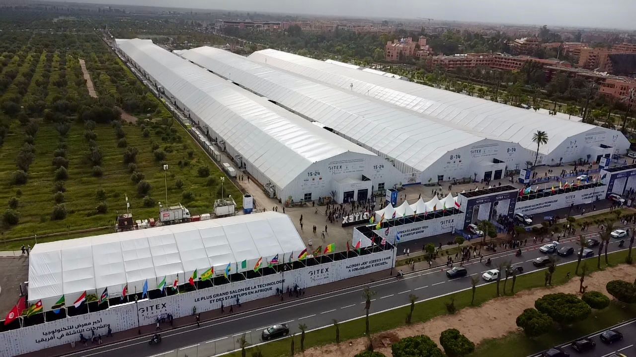 فضاءات ضخمة ومشاركة قياسية بمعرض “جيتكس إفريقيا المغرب 2026” (صور)
