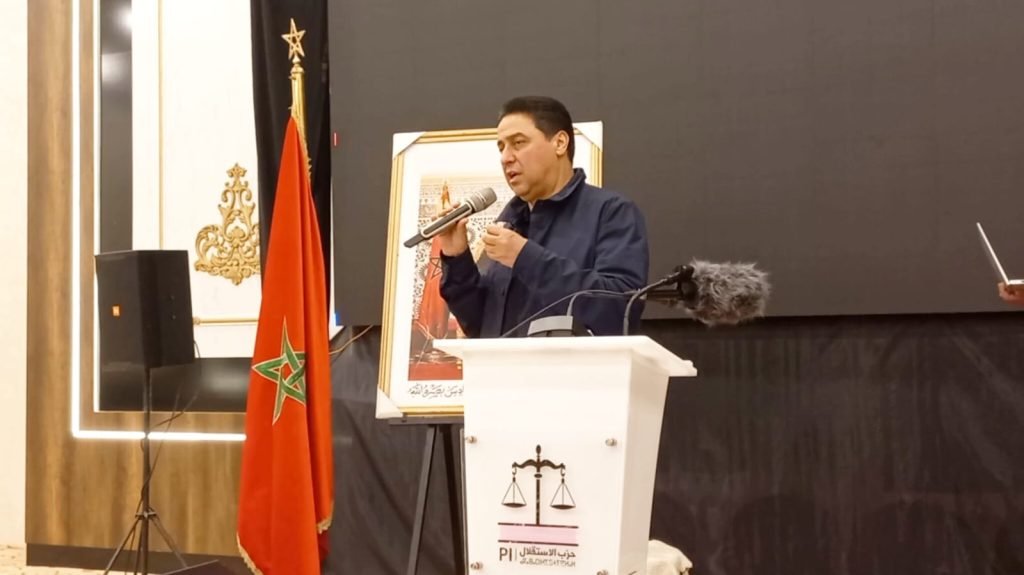 عمر حجيرة وكيلا للائحة حزب الاستقلال بوجدة في تشريعيات 2026