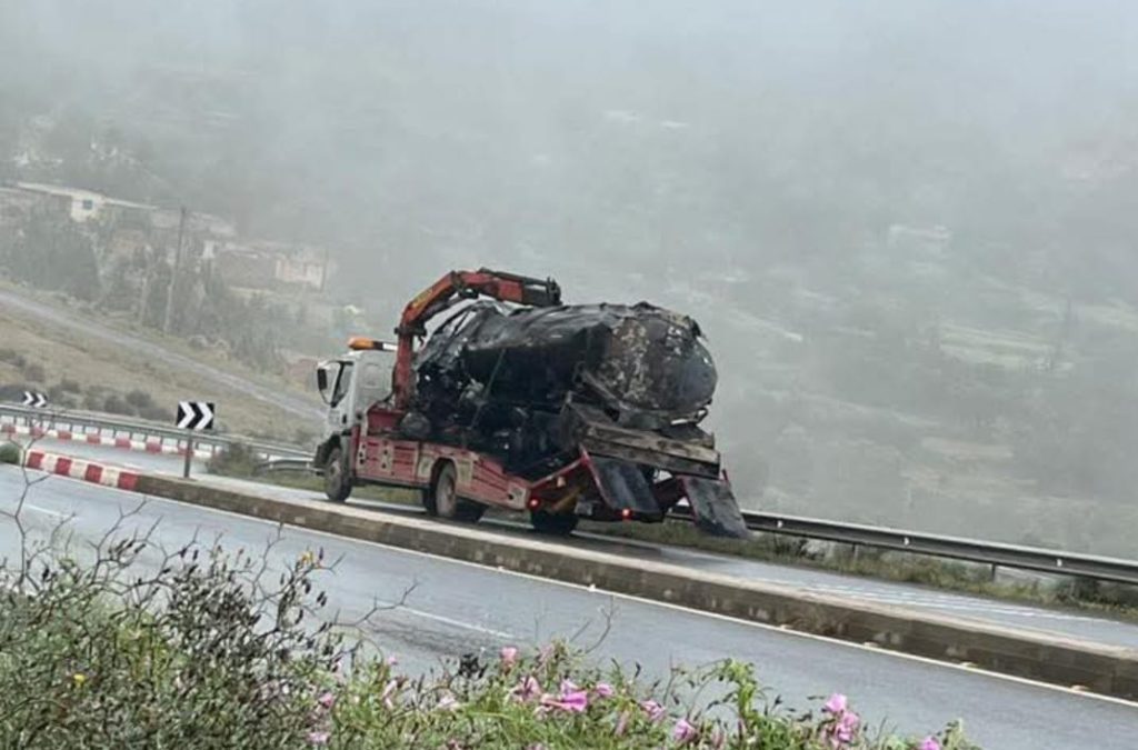 فاجعة بطريق تافوغالت.. النيران تلتهم شاحنة صهريجية وتنهي حياة سائقها