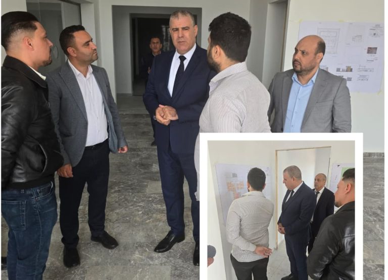 عامل سيدي سليمان يقف ميدانياً على تقدم مشاريع هامة