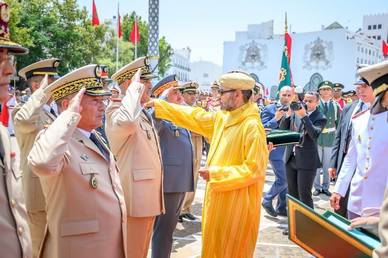 الملك القائد الأعلى للقوات المسلحة يعزز وضعية الملحقين العسكريين بالخارج