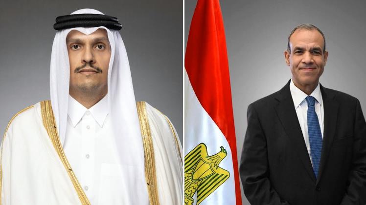 قطر ومصر تبحثان خفض التصعيد وتعزيز الاستقرار في المنطقة