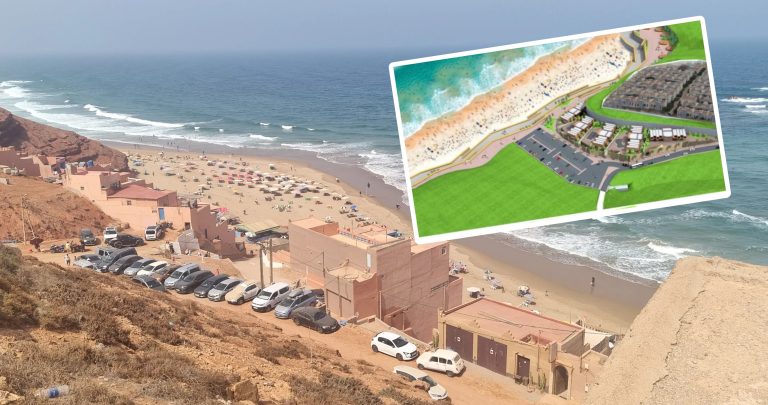 سيدي إفني.. هدم بنايات عشوائية يمهد لتأهيل شاطئ الكزيرة