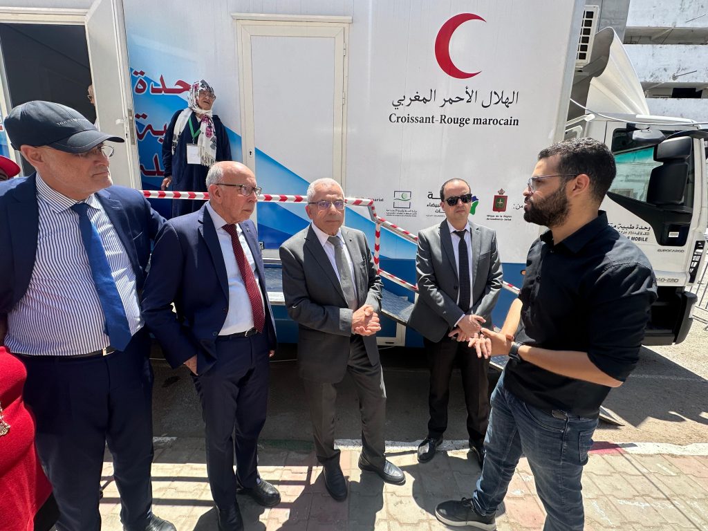 جهة الدار البيضاء سطات تطلق وحدة طبية متنقلة لتقريب الخدمات الصحية من المواطنين