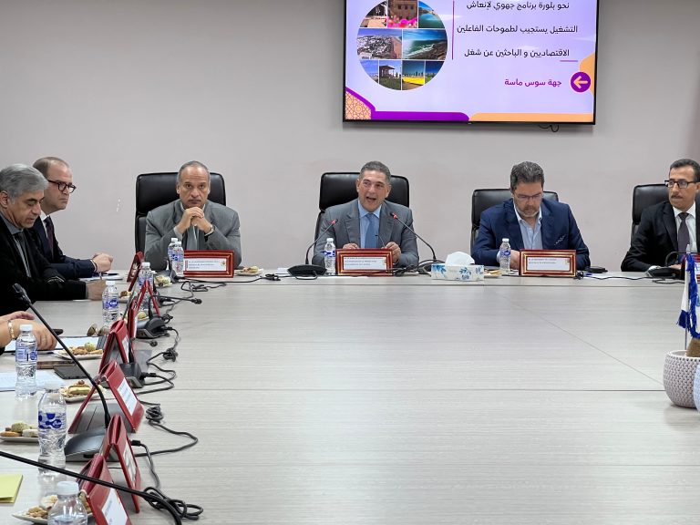 الوالي أمزازي يعبئ الجهة لإنعاش التشغيل بسوس ماسة