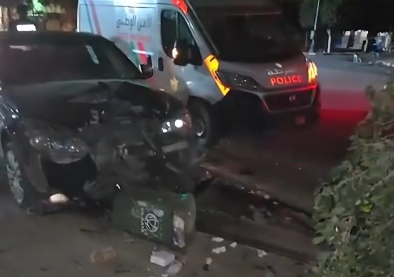 سيدي سليمان.. إصابة عامل نظافة في حادثة سير خطيرة