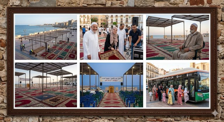 مليلية المحتلة تتأهب لعيد الأضحى.. ساحة "سان لورينزو" تتحول إلى مصلى مركزي يستوعب الآلاف